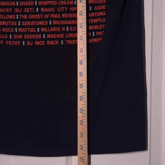 Voodoo Fest 2019 USED Shirt (S, New Orleans, Guns N' Roses, Post Malone, Beck) - Picture 4 of 7